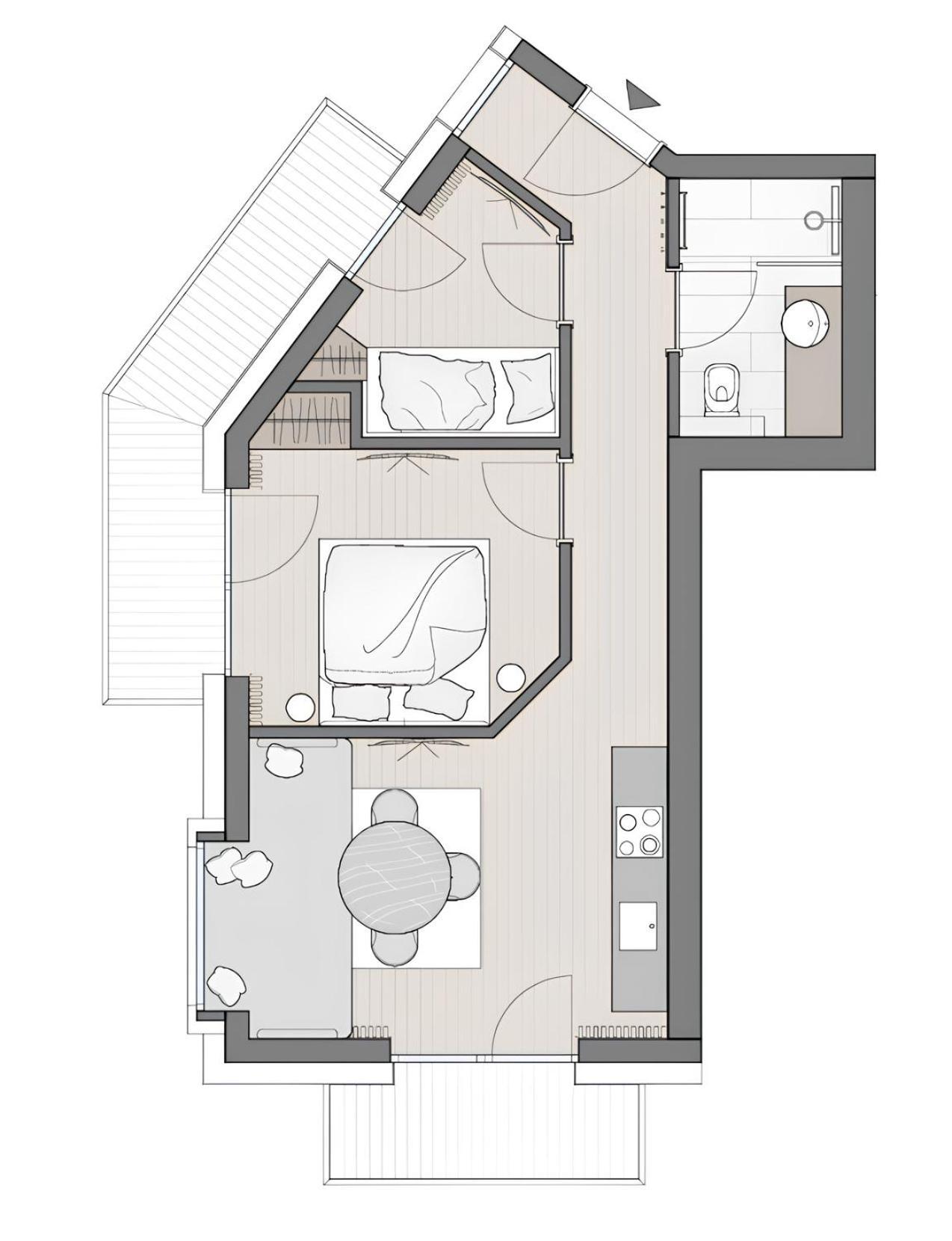 Zellrooms Zell am Ziller Ngoại thất bức ảnh